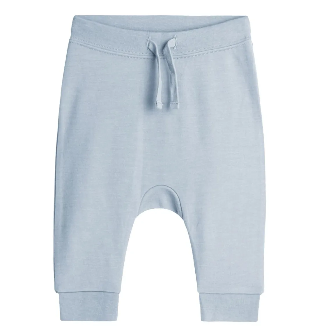 Discount Hust & Claire Gaby ull/bambus joggingbukse, Cloud Blue Ullbukser Gutt 3-10 År | Ullbukser Baby
