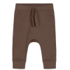 Sale Hust & Claire Gaby ull/bambus joggingbukse, Coffee Ullbukser Gutt 3-10 År | Ullbukser Baby