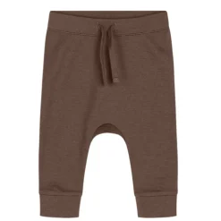 Sale Hust & Claire Gaby ull/bambus joggingbukse, Coffee Ullbukser Gutt 3-10 År | Ullbukser Baby