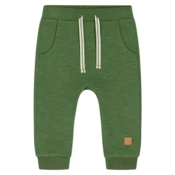 Clearance Hust & Claire Georgy joggebukse til baby, elm green Bukser Baby Gutt