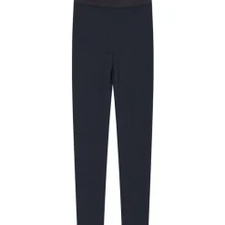 Outlet Hust & Claire Laki leggings i ull/bambus, Blue night Ullbukser 8-16 År | Ullbukser Gutt 3-10 År