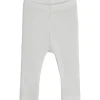 Clearance Hust & Claire Lee ribb leggings i ull til baby, ecru Ullbukser Baby | Ullbukser Gutt 3-10 År