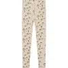 Discount Hust & Claire leggings i ull/bambus til dame, Ecru Ull/bambus Til Voksen | Bukser Dame
