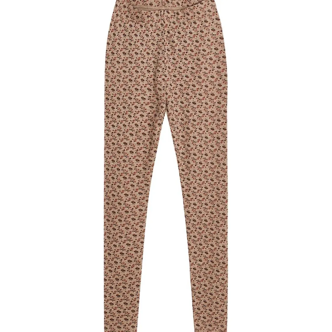 Discount Hust & Claire leggings i ull/bambus til dame, biscuit m. Ullbukser 8-16 År | Ullbukser Gutt 3-10 År