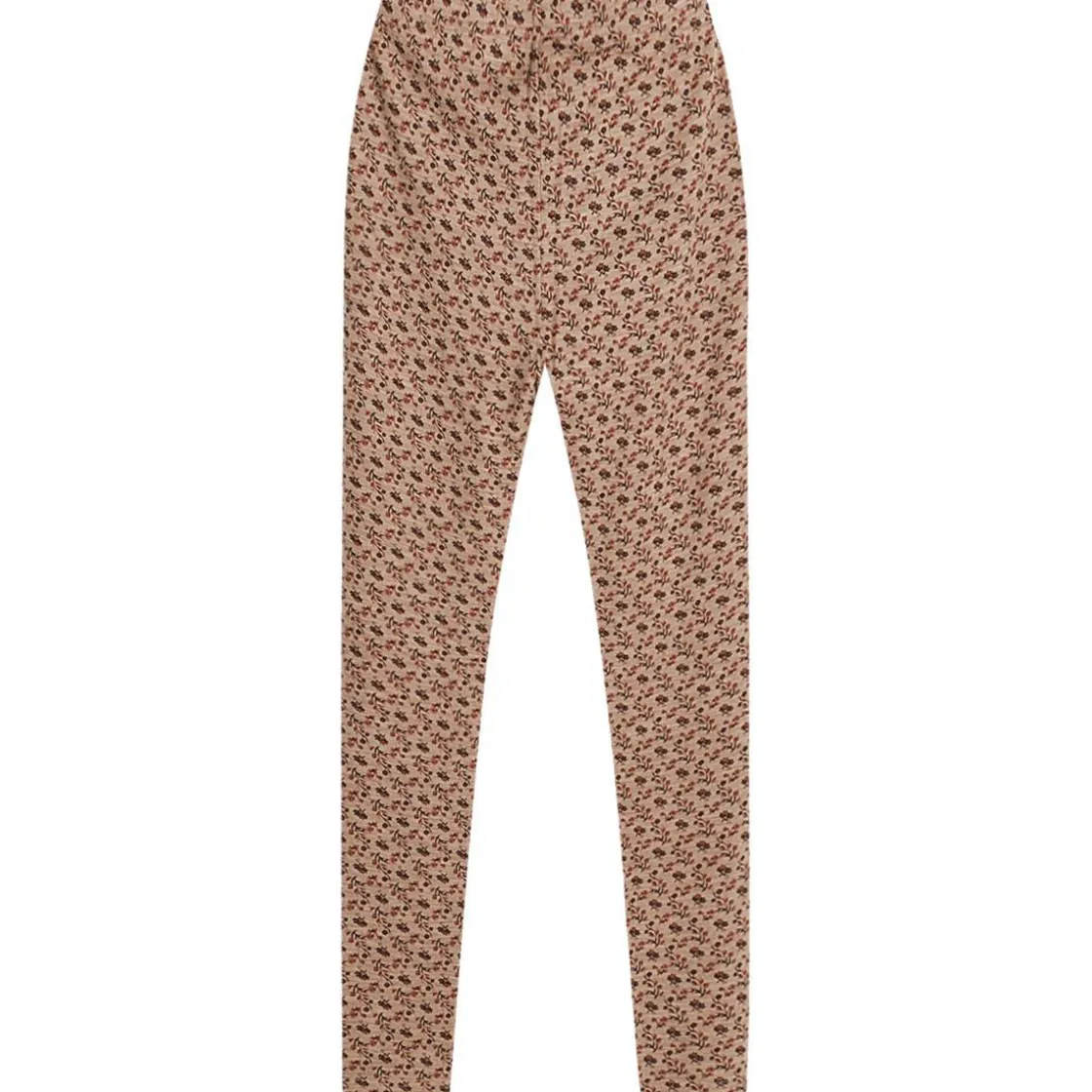 Discount Hust & Claire leggings i ull/bambus til dame, biscuit m. Ullbukser 8-16 År | Ullbukser Gutt 3-10 År