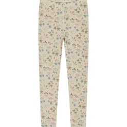 Best Hust & Claire leggings til barn i ull/silke, Wheat mel Ullbukser 8-16 År | Ullbukser Gutt 3-10 År