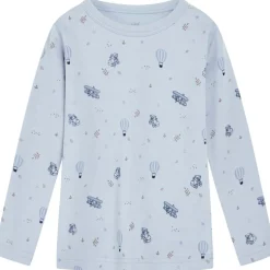 Clearance Hust & Claire luftballong genser i ull/bambus, Cloud Blue Ullgensere Gutt 3-10 År | Ullgensere Gutt
