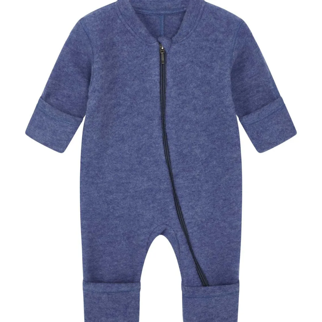 Fashion Hust & Claire Merlin ullfleecedress, china blue Heldresser / Kjøredresser Baby | Heldresser & Pyjamaser Jente