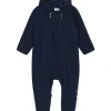 Outlet Hust & Claire Mexi ullfleecedress, Blue night Heldresser / Kjøredresser Baby | Heldresser & Pyjamaser Jente