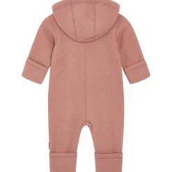 Fashion Hust & Claire Mexi ullfleecedress, ash rose Heldresser / Kjøredresser Baby | Heldresser & Pyjamaser Jente