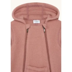 Fashion Hust & Claire Mexi ullfleecedress, ash rose Heldresser / Kjøredresser Baby | Heldresser & Pyjamaser Jente