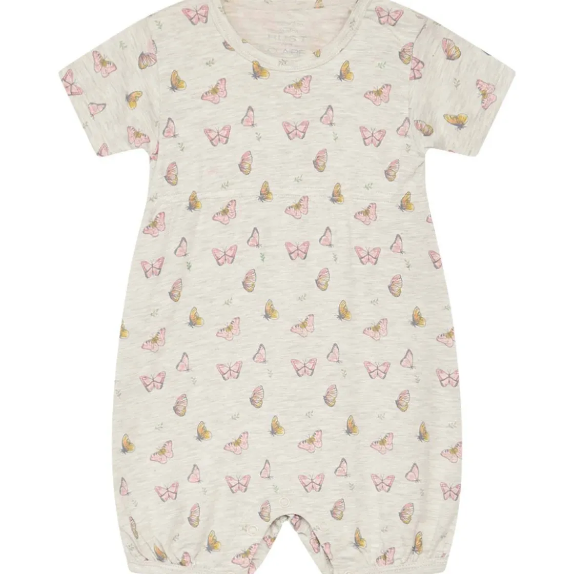 Hot Hust & Claire Milu romper i bambus, shrimp Rompere & Jumpsuits Baby Jente | Heldresser & Pyjamaser Jente