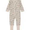 Best Hust & Claire Misla heldress i ull/silke, Wheat melange Ulldresser & Ullpyjamaser Baby | Heldresser & Pyjamaser Jente