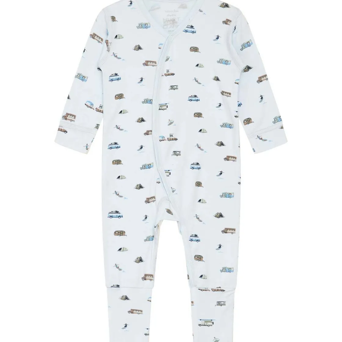 Fashion Hust & Claire Mulle heldress i bambus, water Heldresser & Pyjamaser Gutt