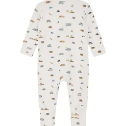 Fashion Hust & Claire Mulle heldress i bambus, white sand Heldresser & Pyjamaser Gutt