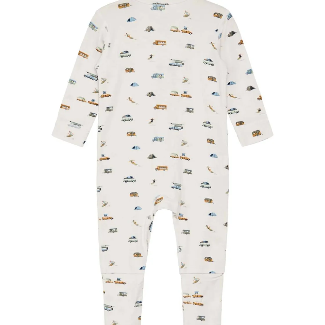 Fashion Hust & Claire Mulle heldress i bambus, white sand Heldresser & Pyjamaser Gutt