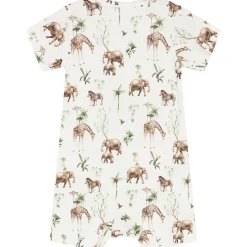 Fashion Hust & Claire Mungo romper i bambus, ivory Rompere & Jumpsuits Baby Jente | Heldresser & Pyjamaser Jente