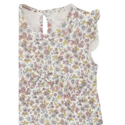 Hot Hust & Claire Musling romper i bambus, ivory Rompere & Jumpsuits Baby Jente | Heldresser & Pyjamaser Jente