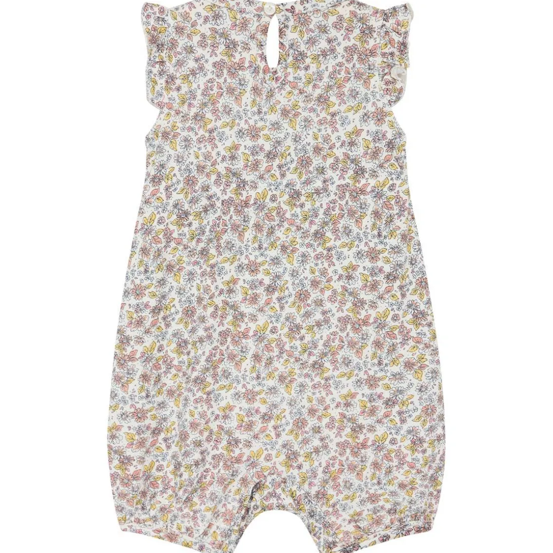 Hot Hust & Claire Musling romper i bambus, ivory Rompere & Jumpsuits Baby Jente | Heldresser & Pyjamaser Jente