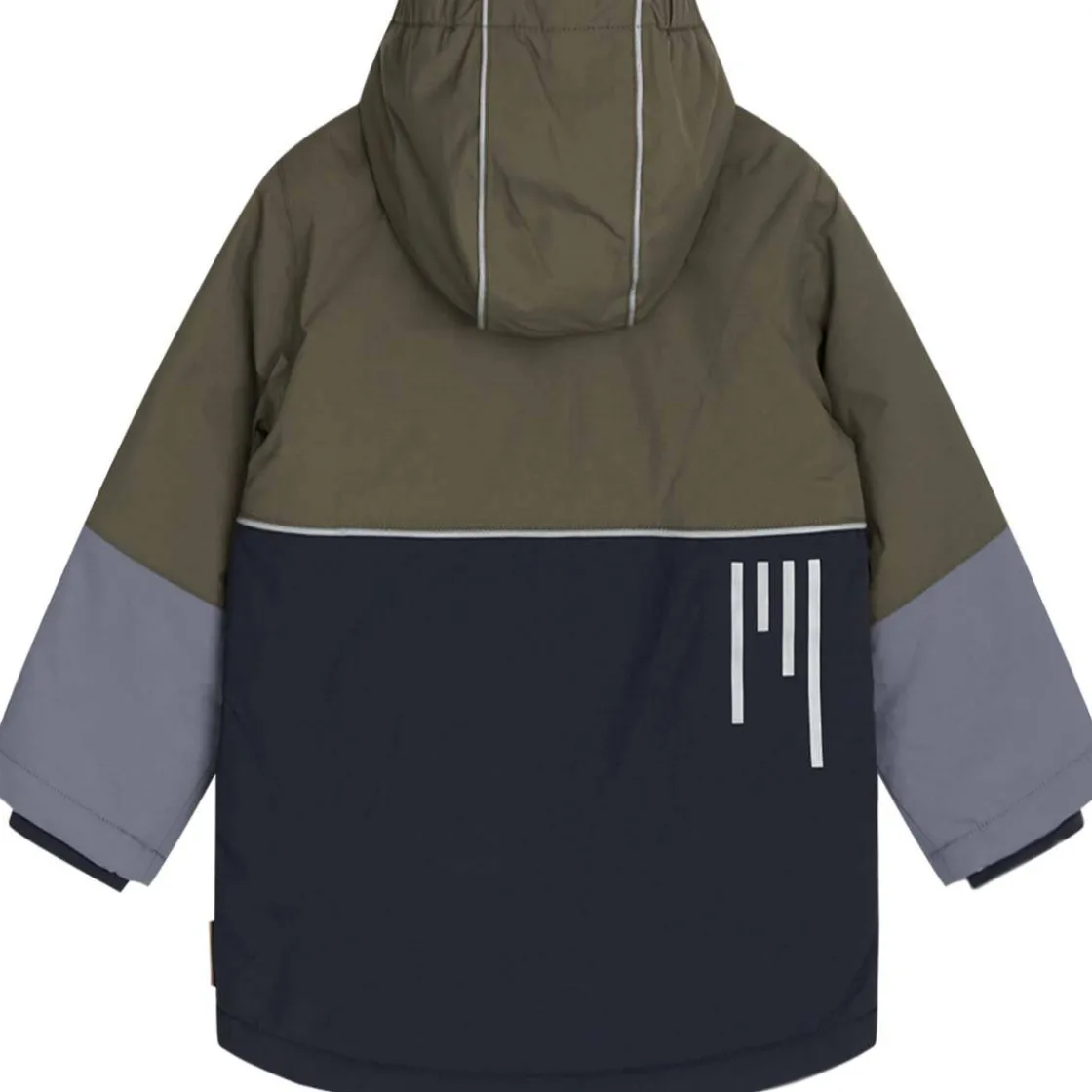 Outlet Hust & Claire Oskar vinterjakke til barn, teal leaf Jakker Barn | Jakker Baby