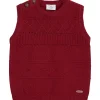 Sale Hust & Claire Perry vest til baby, Teaberry Juleantrekk Baby Gutt | Penklær Baby Gutt