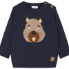 Fashion Hust & Claire Pilou strikket genser til baby, blue night Gensere & Overdeler Gutt | Gensere Baby Gutt