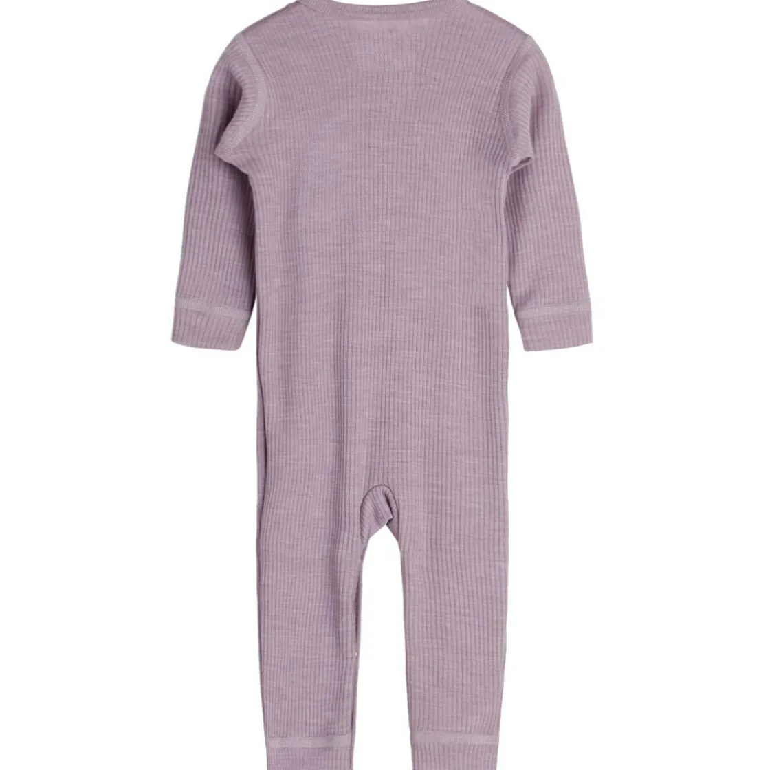 Online Hust & Claire ribb heldress i ull/lyocell, woodrose Ulldresser & Ullpyjamaser Baby | Heldresser & Pyjamaser Jente