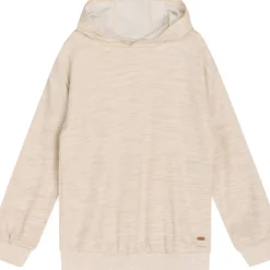Clearance Hust & Claire Sanu genser i ull/bambus, Wheat melange Ullgensere 8-16 År | Ullgensere Jente 3-10 År