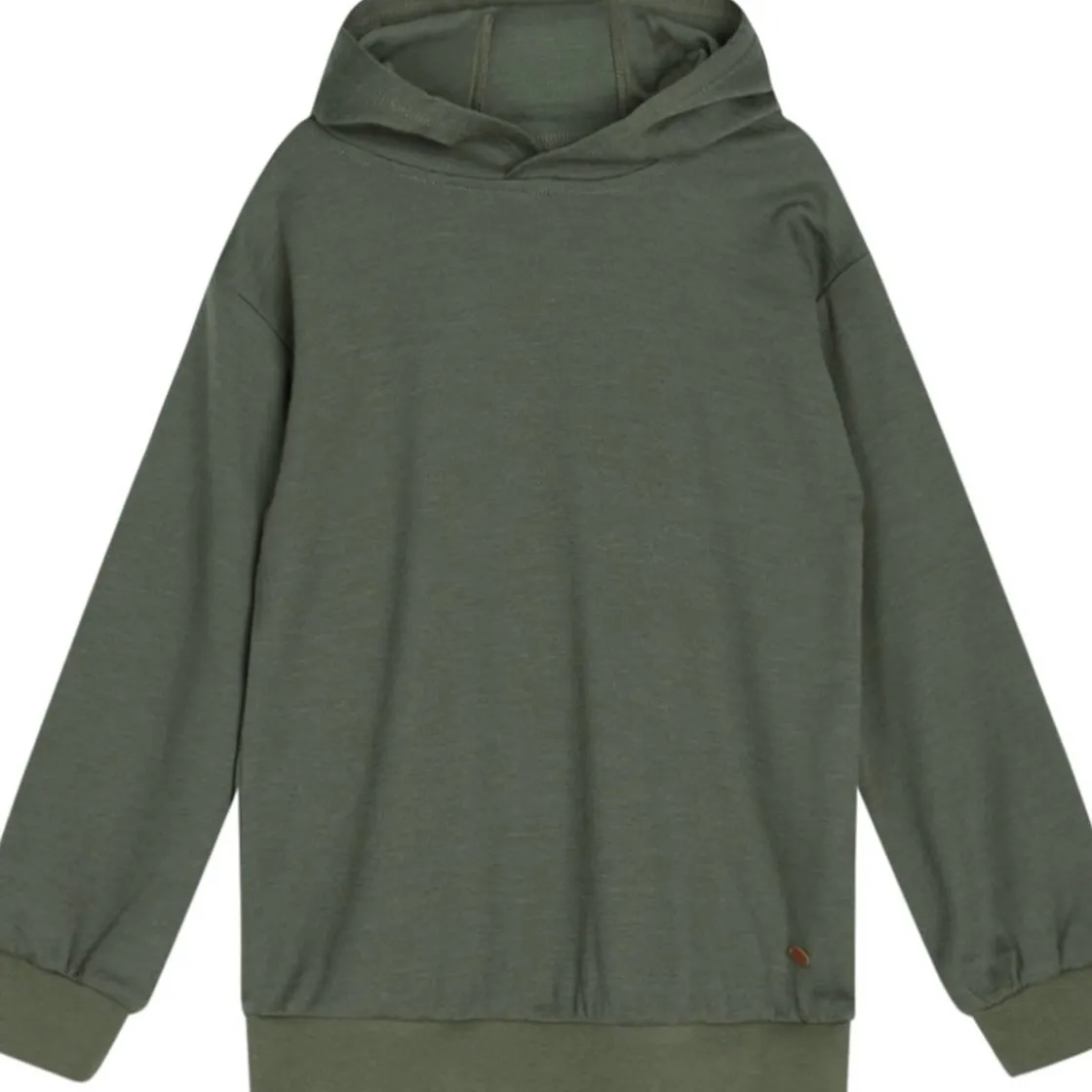 Discount Hust & Claire Sanu genser i ull/bambus, Teal leaf Ullgensere 8-16 År | Ullgensere Jente 3-10 År
