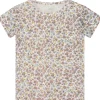 Sale Hust & Claire t-skjorte med blomsterprint, Ivory T-skjorter & Singleter Jente | T-skjorter Gutt