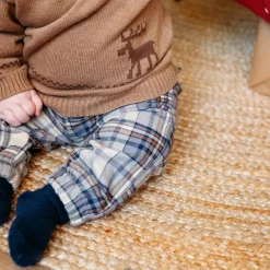 Best Hust & Claire Tue bukse til baby, Doeskin Juleantrekk Baby Gutt | Penklær Baby Gutt