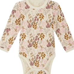 Best Hust & Claire ull/bambus body blomster, Orchid Ullbody Og Ullgensere Baby | Ullbodyer Baby Jente