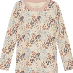 Hot Hust & Claire ull/bambus genser blomster, Cloud Blue Ullgensere 8-16 År | Ullgensere Jente 3-10 År