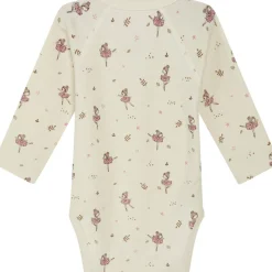 Clearance Hust & Claire ull/bambus omslagsbody ballerina, Ecru Ullbody Og Ullgensere Baby | Ullbodyer Baby Jente