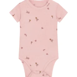 Fashion Hust and Claire Buller kortermet body i bambus, Dusty Rose Kortermet Baby Jente | Bodyer Baby Jente