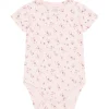 Discount Hust and Claire Buller kortermet body i bambus, Rose Morn Kortermet Baby Jente | Bodyer Baby Jente