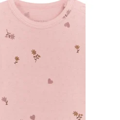 Fashion Hust and Claire Buller kortermet body i bambus, Dusty Rose Kortermet Baby Jente | Bodyer Baby Jente