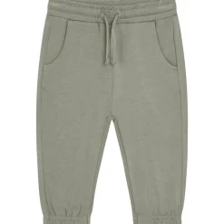 Outlet Hust and Claire Gubi joggebukse i bambus, Seagrass Bukser & Tights Baby Jente | Bukser Baby Gutt