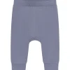 Outlet Hust and Claire Gusti joggebukse i bambus, Blue Flint Bukser Baby Gutt
