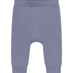 Outlet Hust and Claire Gusti joggebukse i bambus, Blue Flint Bukser Baby Gutt