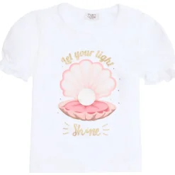 Clearance Hust and Claire Hcalma t-skjorte til barn, White T-skjorter & Singleter Jente | T-skjorter Gutt