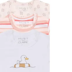 Fashion Hust and Claire Hcbati 3-pack kortermet body, Rose Beach Kortermet Baby Jente | Bodyer Baby Jente