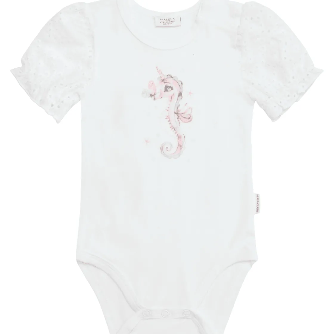 Hot Hust and Claire Hcbritt body, White Kortermet Baby Jente | Bodyer Baby Jente
