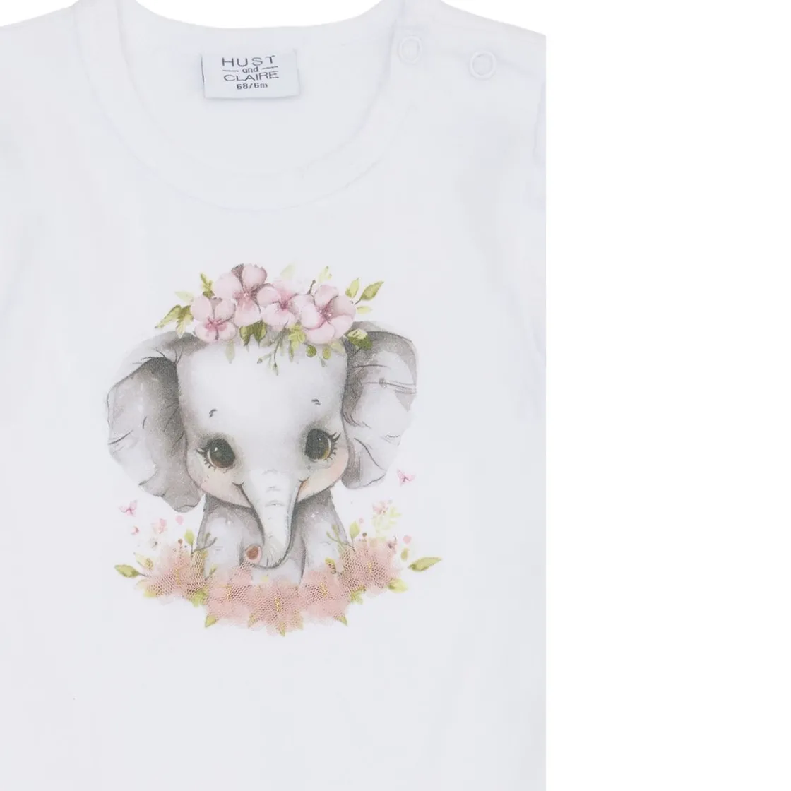 Outlet Hust and Claire Hcbritt body, White Penklær Baby Jente | Penklær Baby Gutt