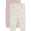 Outlet Hust and Claire Hcluca 2-pack leggings, Peach Dust Bukser & Tights Baby Jente | Bukser Baby Gutt