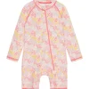 Clearance Hust and Claire Hcmalaz UV-drakt til barn, Soft Pink Badetøy Jente | Badetøy Baby Jente
