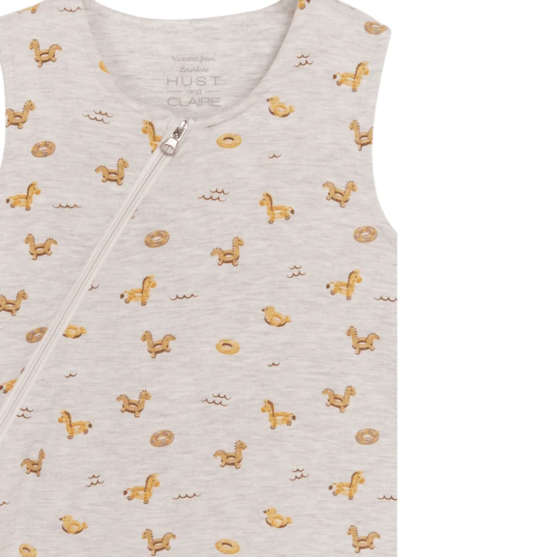 Sale Hust and Claire Maxus nattpose til baby, Wheat Melange Heldresser & Pyjamaser Jente | Heldresser & Pyjamaser Gutt