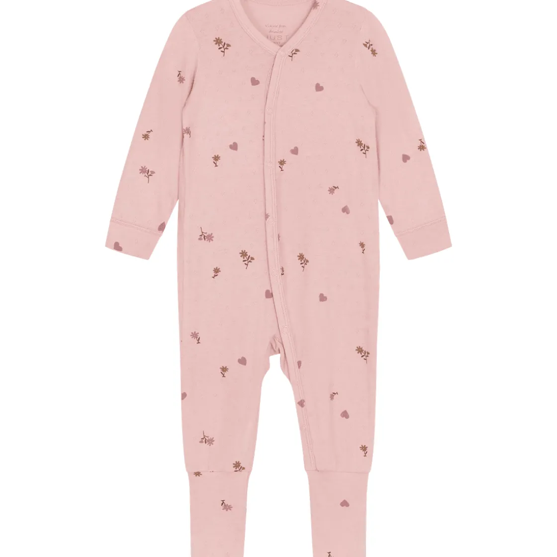 New Hust and Claire Mulle heldress i bambus, Dusty Rose Heldresser & Pyjamaser Jente