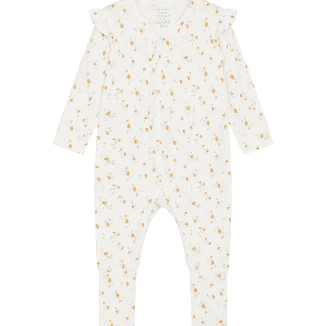 Outlet Hust and Claire Mulle heldress i bambus, Ivory Heldresser & Pyjamaser Jente