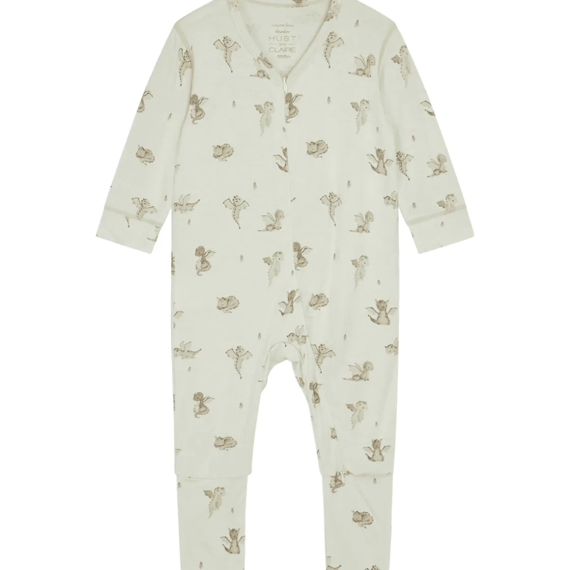 Clearance Hust and Claire Mulle heldress i bambus, Green Hint Heldresser & Pyjamaser Jente | Heldresser & Pyjamaser Gutt